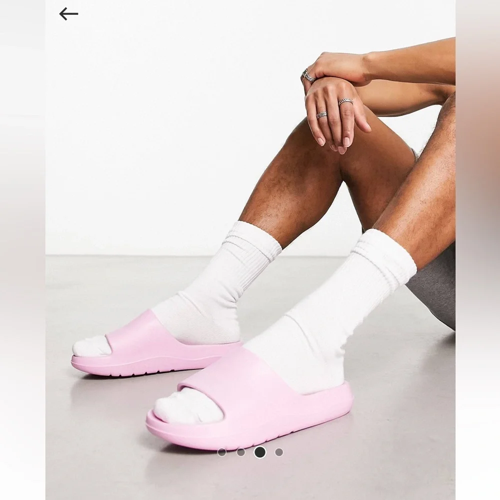 ASOS pink slides - Picture 5 of 6